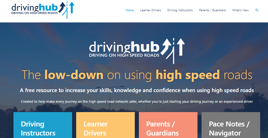 Drivinghub homepage